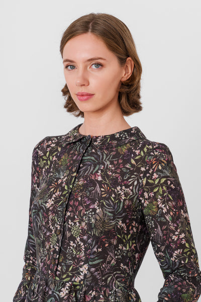 Classic Dress, Long Sleeve, Venice Floral#color_venice-floral