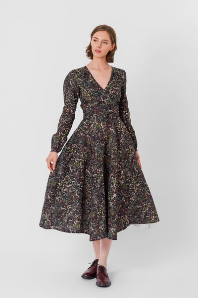 Bridget Dress, Long Sleeve,#color_venice-floral