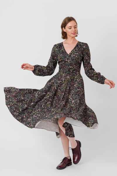 Bridget Dress, Long Sleeve,#color_venice-floral