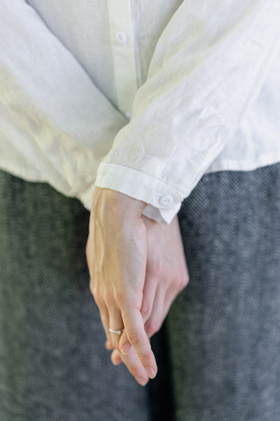 Classic Shirt, Long Sleeve, White Magnolia#color_white-magnolia