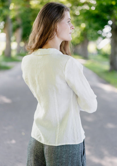 Classic Shirt, Long Sleeve, White Magnolia#color_white-magnolia