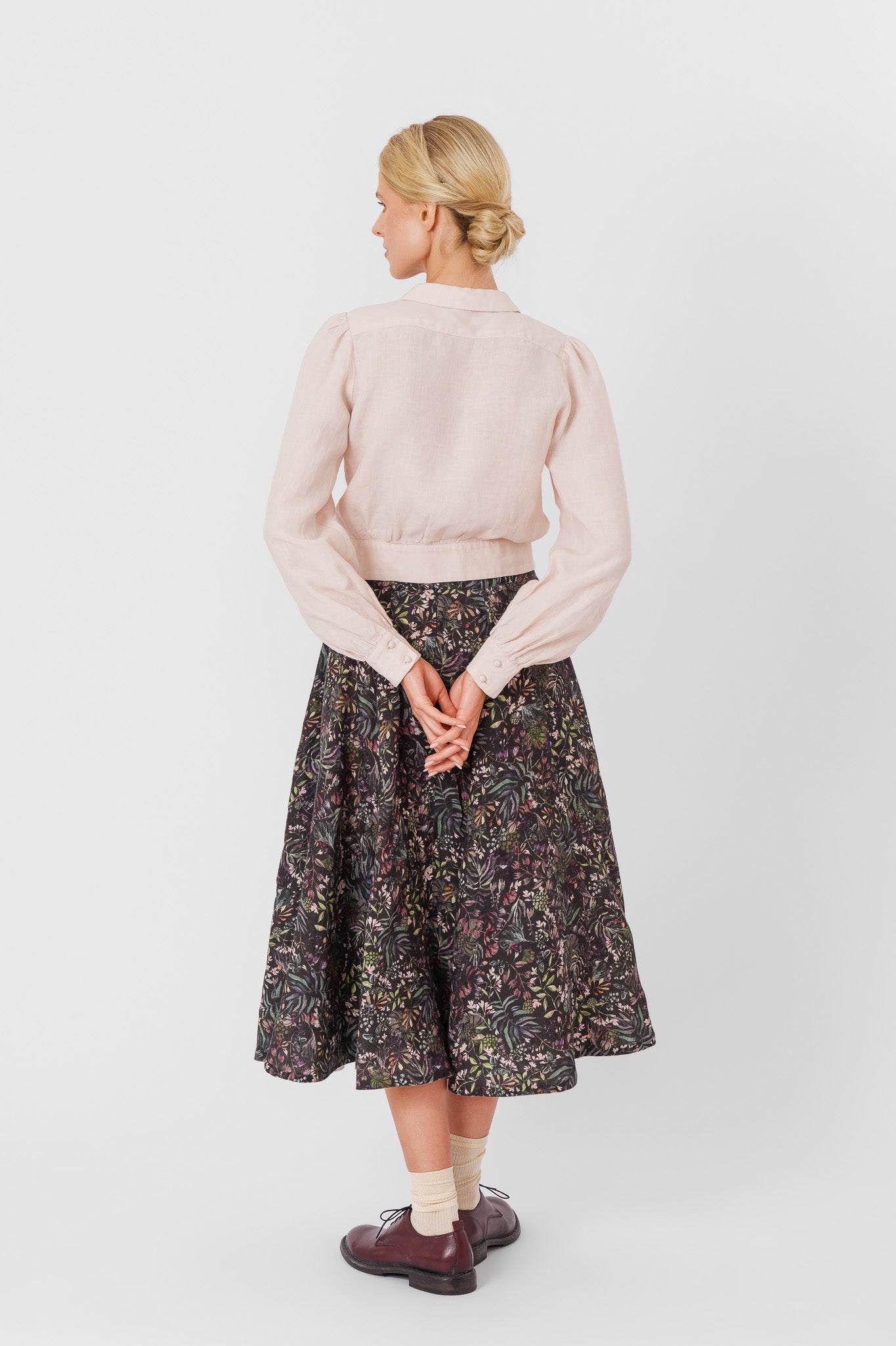 Classic Skirt, Venice Floral#color_venice-floral