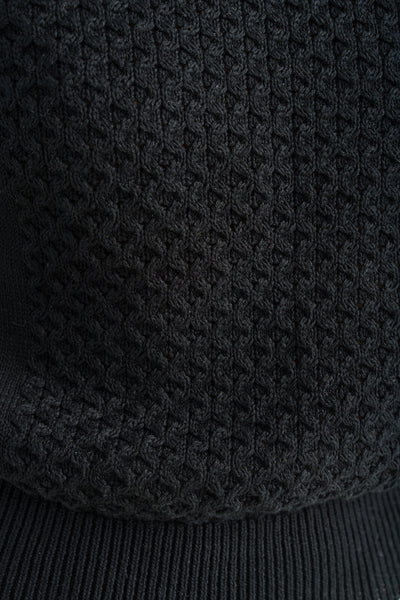 Elaine Top, Short Sleeve, Black Pansy#color_black-pansy