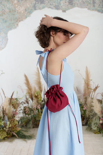 Flower Bag, Marsala Red
#color_marsala-red