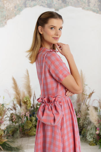 Flower Bag, Pink Gingham
#color_pink-gingham