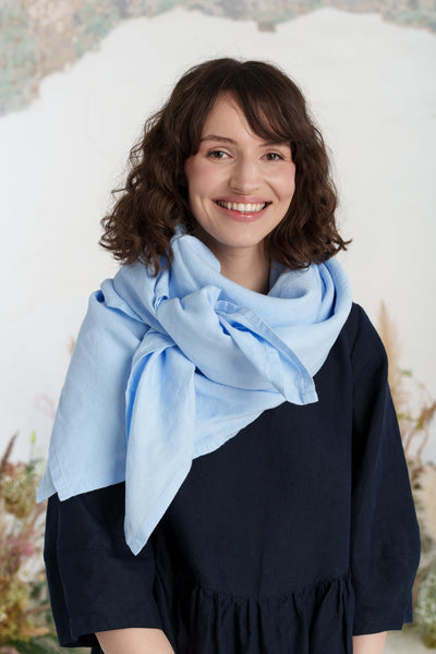 Palisandra Scarf, Skye Blue
#color_skye-blue