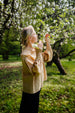 Clementine Shirt, Long Sleeve, Milk & Honey
#color_milk-honey