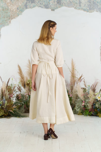 Maxi Wrap Skirt, Milky White
#color_milky-white