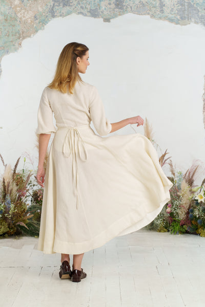 Maxi Wrap Skirt, Milky White
#color_milky-white
