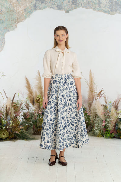 Maxi Wrap Skirt, Ink Rose
#color_ink-rose