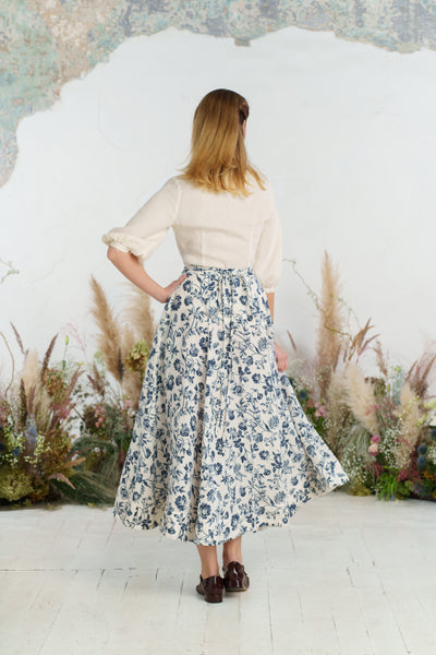 Maxi Wrap Skirt, Ink Rose
#color_ink-rose