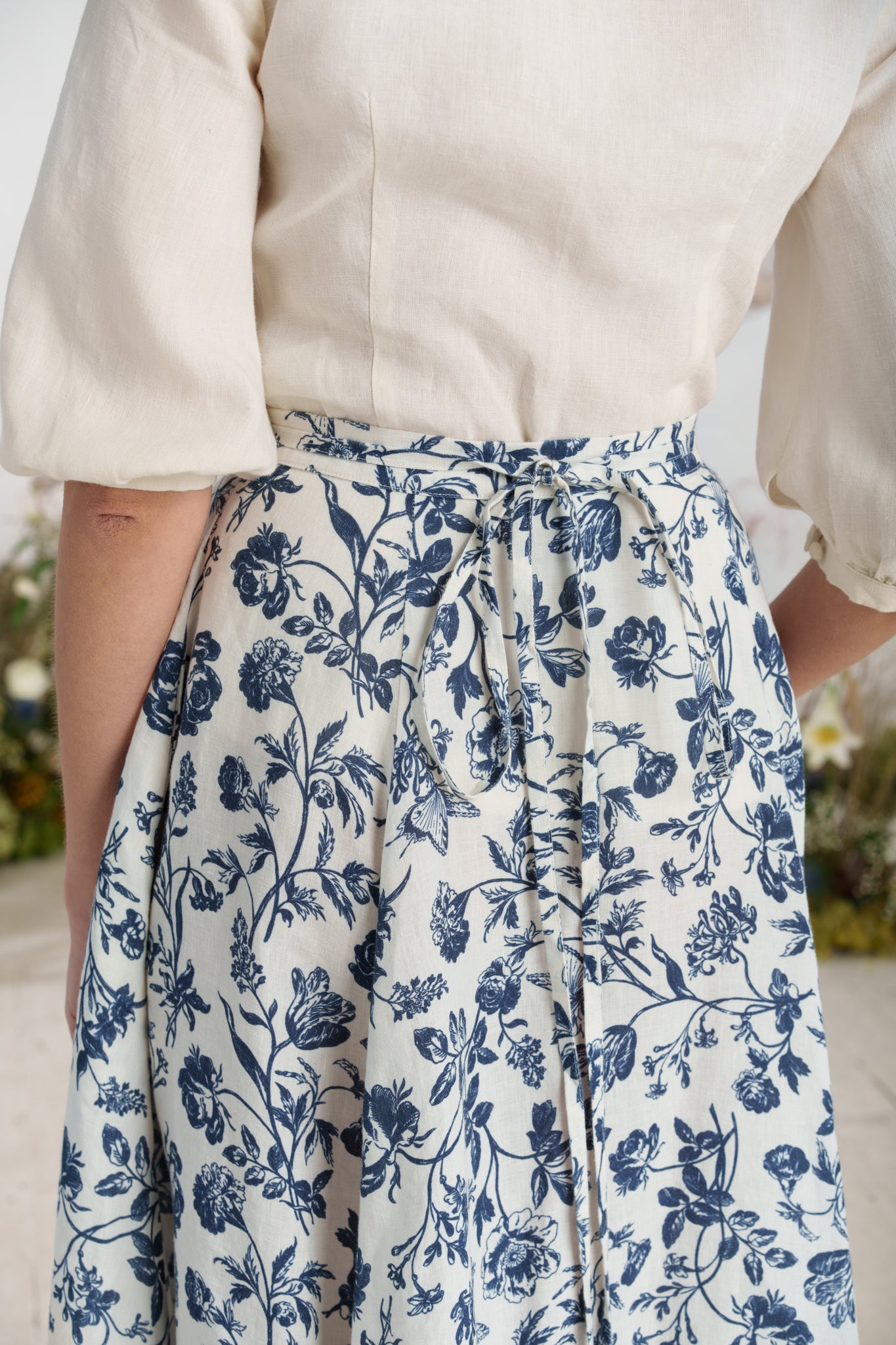 Maxi Wrap Skirt, Ink Rose
#color_ink-rose