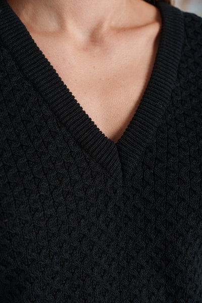 Elaine Vest, Sleeveless, Black Pansy #color_black-pansy