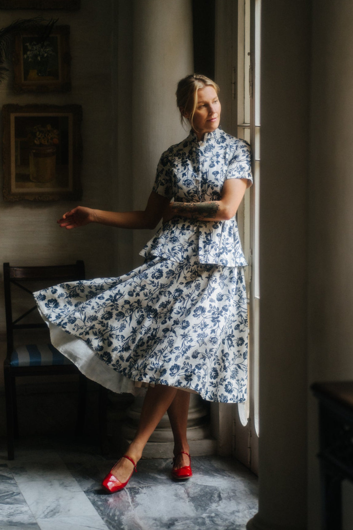 Classic Skirt, Ink Rose
#color_ink-rose