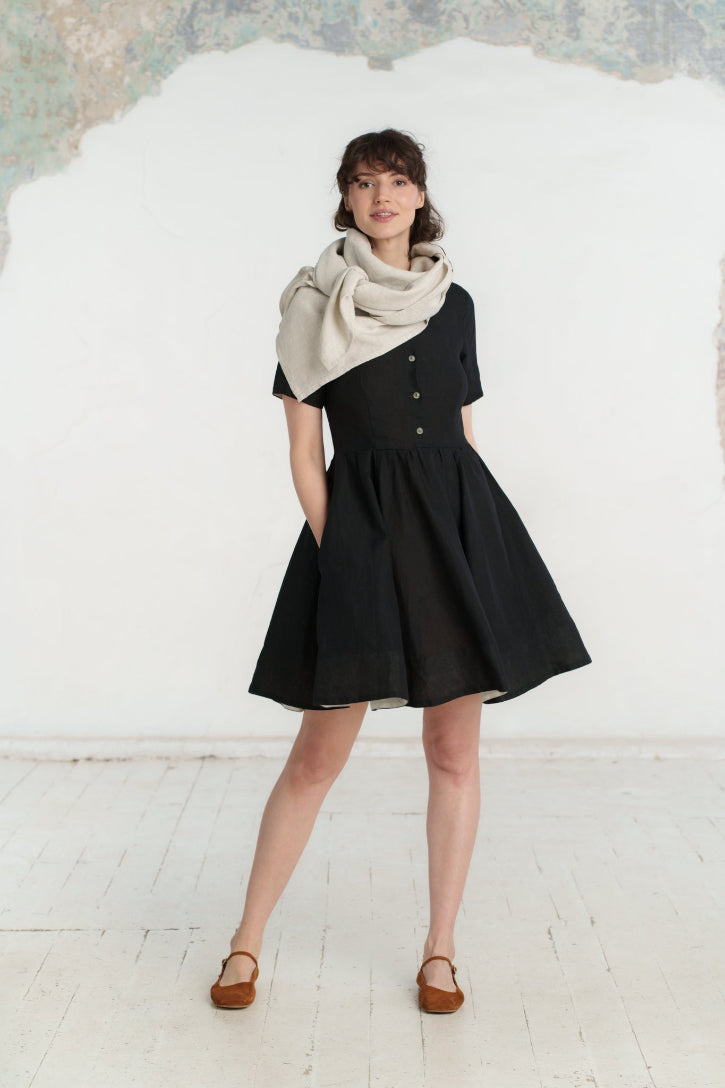 Palisandra Scarf, Natural Linen#color_natural-linen