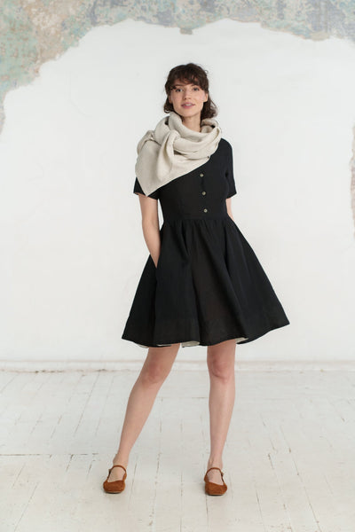 Palisandra Scarf, Natural Linen#color_natural-linen