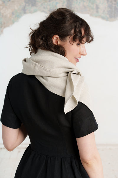 Palisandra Scarf, Natural Linen#color_natural-linen