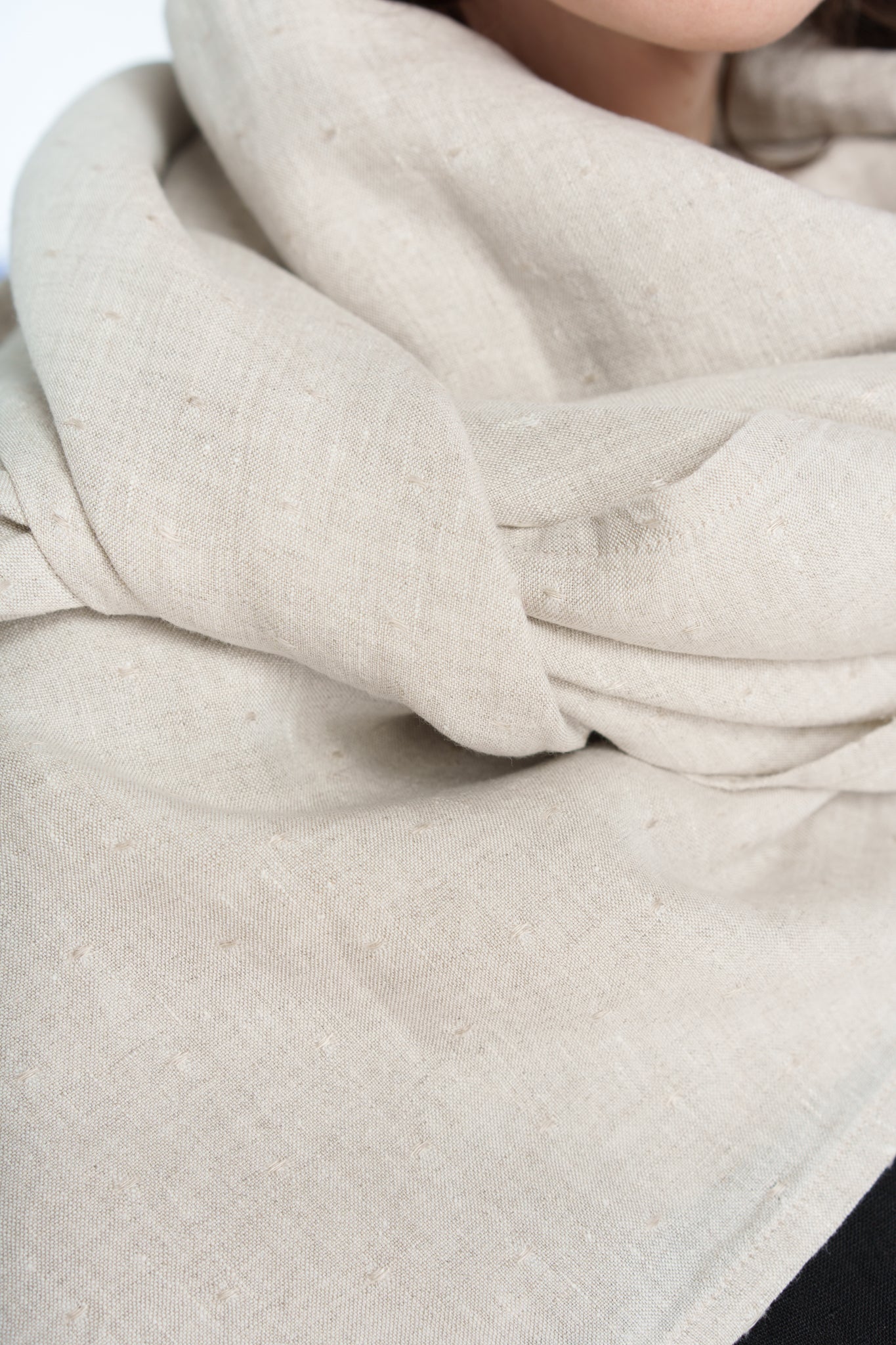 Palisandra Scarf, Natural Linen#color_natural-linen