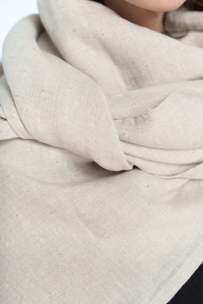 Palisandra Scarf, Natural Linen#color_natural-linen