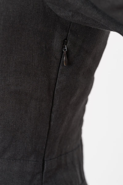 Briar Dress, Long Sleeve, Black Pansy
#color_black-pansy