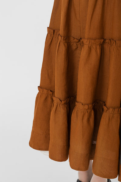 Sorrel Dress, Long Sleeve, Warm Brown
#color_warm-brown