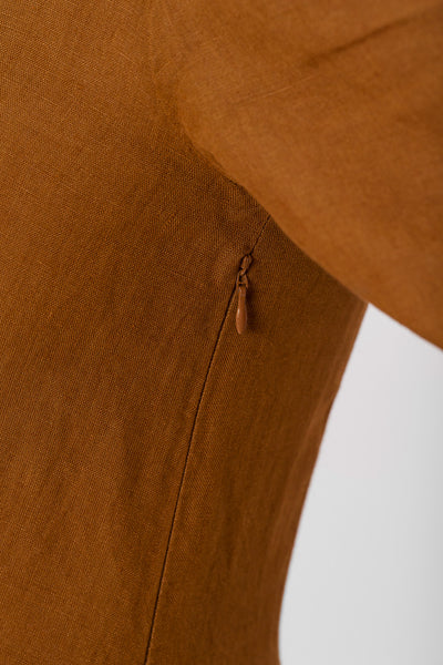 Hawthorn Dress, Long Sleeve, Warm Brown
#color_warm-brown