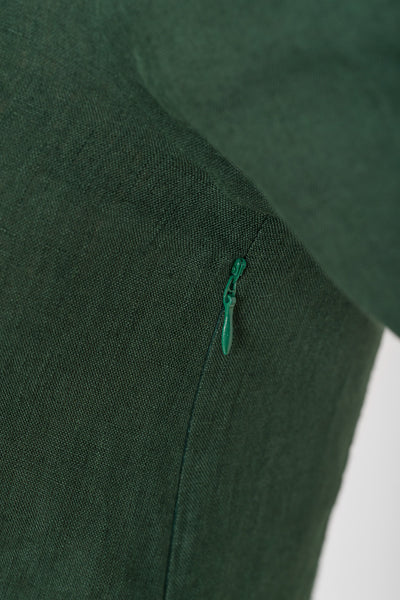 Hawthorn Dress, Long Sleeve, Evergreen
#color_evergreen