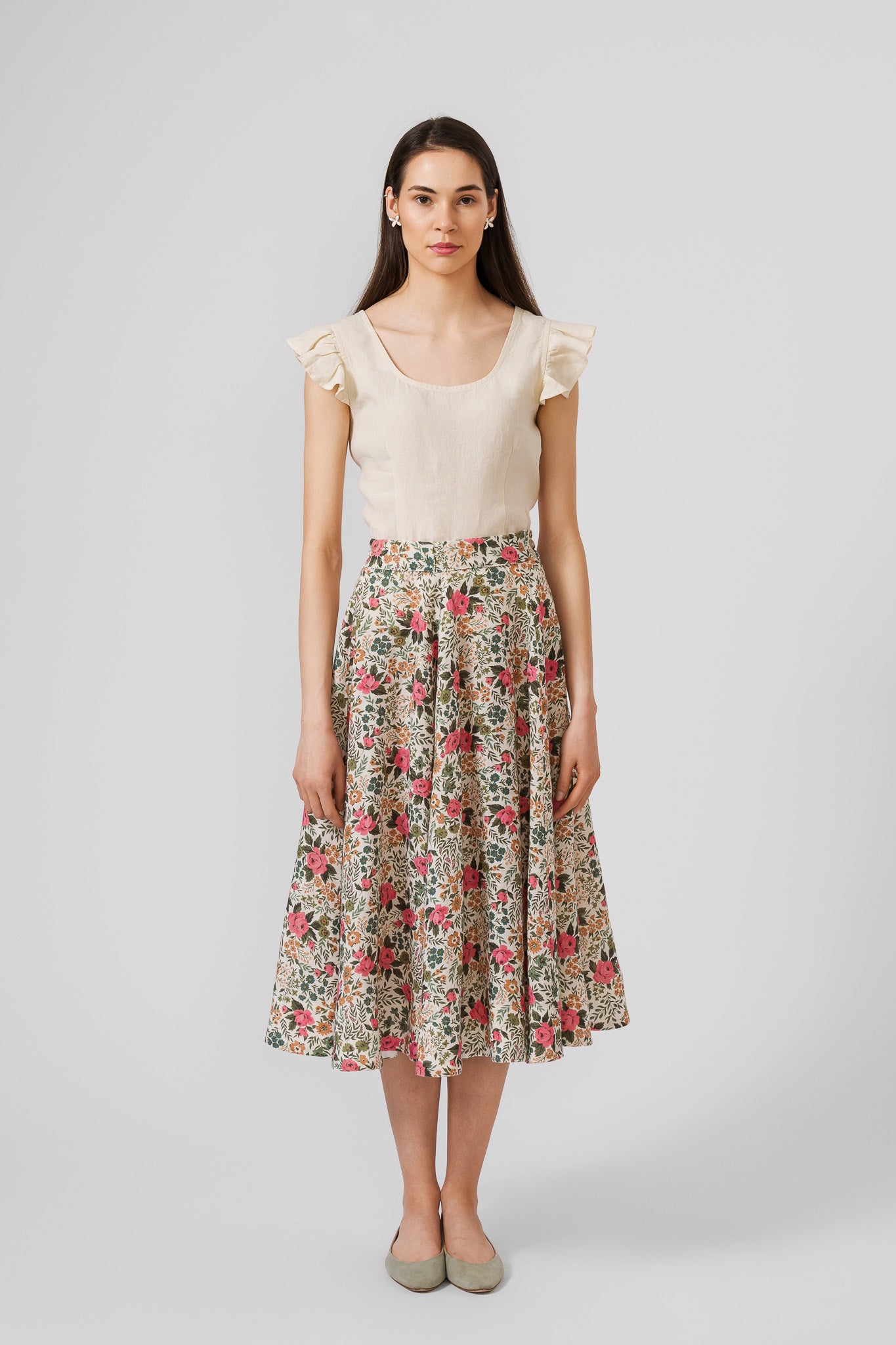 Classic Skirt, Cottage Garden#color_cottage-garden