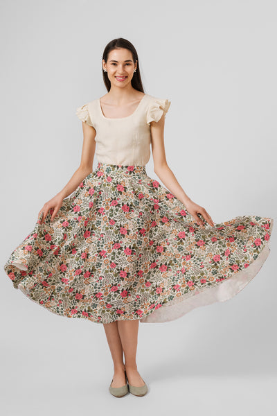Classic Skirt, Cottage Garden#color_cottage-garden