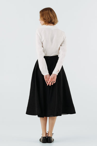 Classic Shirt, Long Sleeve, Embroidered Collar#color_wildwood