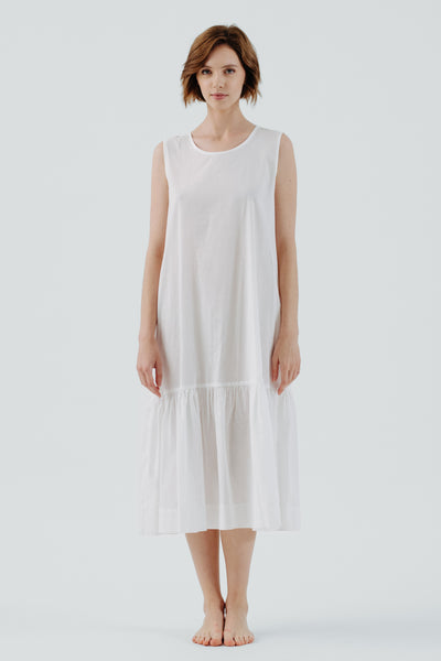 Tulip Petticoat, Sleeveless,#color_white-magnolia