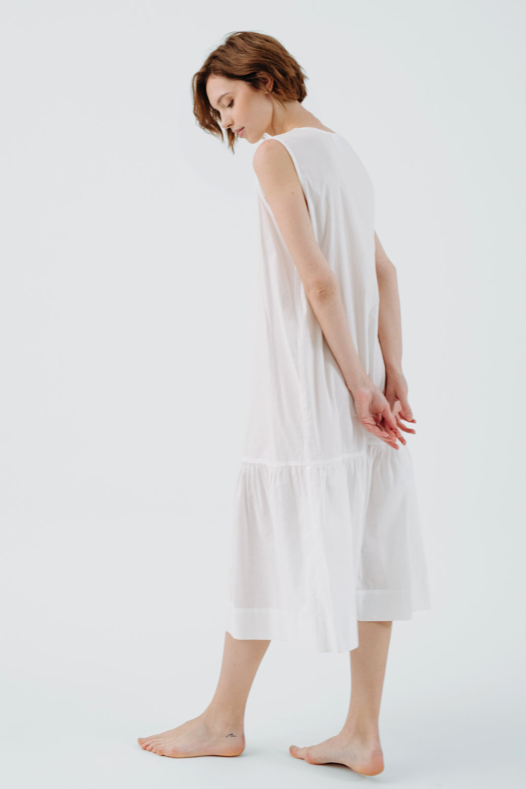 Tulip Petticoat, Sleeveless,#color_white-magnolia