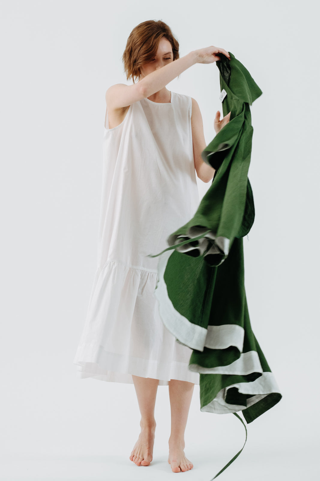 Tulip Petticoat, Sleeveless,#color_white-magnolia