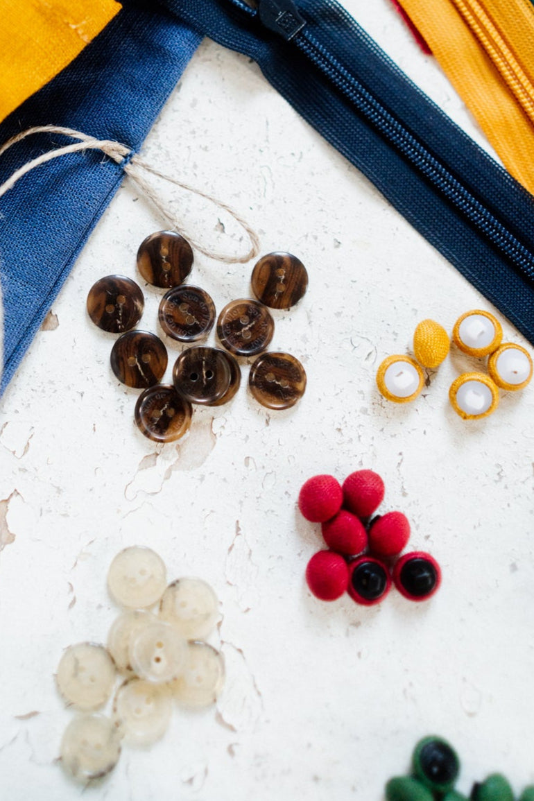 Buttons for Repairs, Set of 2