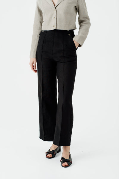 Stella Trousers, Black Pansy#color_black-pansy