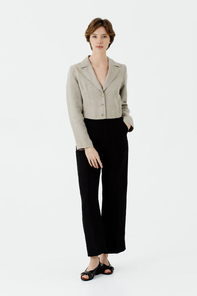 Stella Trousers, Black Pansy#color_black-pansy