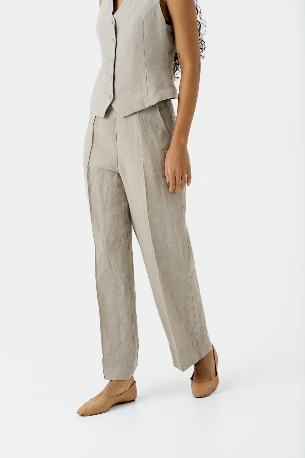 Stella Trousers, Natural Linen#color_natural-linen