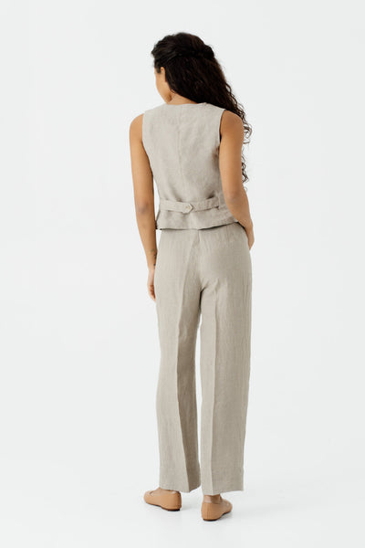 Stella Trousers, Natural Linen#color_natural-linen