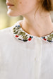 Classic Shirt with Embroidered Garden Collar, Long Sleeve #color_garden