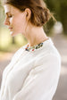 Classic Shirt with Embroidered Garden Collar, Long Sleeve #color_garden